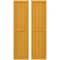 Ekena Millwork Americraft 4-Board Exterior Wood 2 Equal Panel Framed Board-n-Batten Shutters, ARW101BF414X60TUH, PR ARW101BF414X60TUH - alternate 1